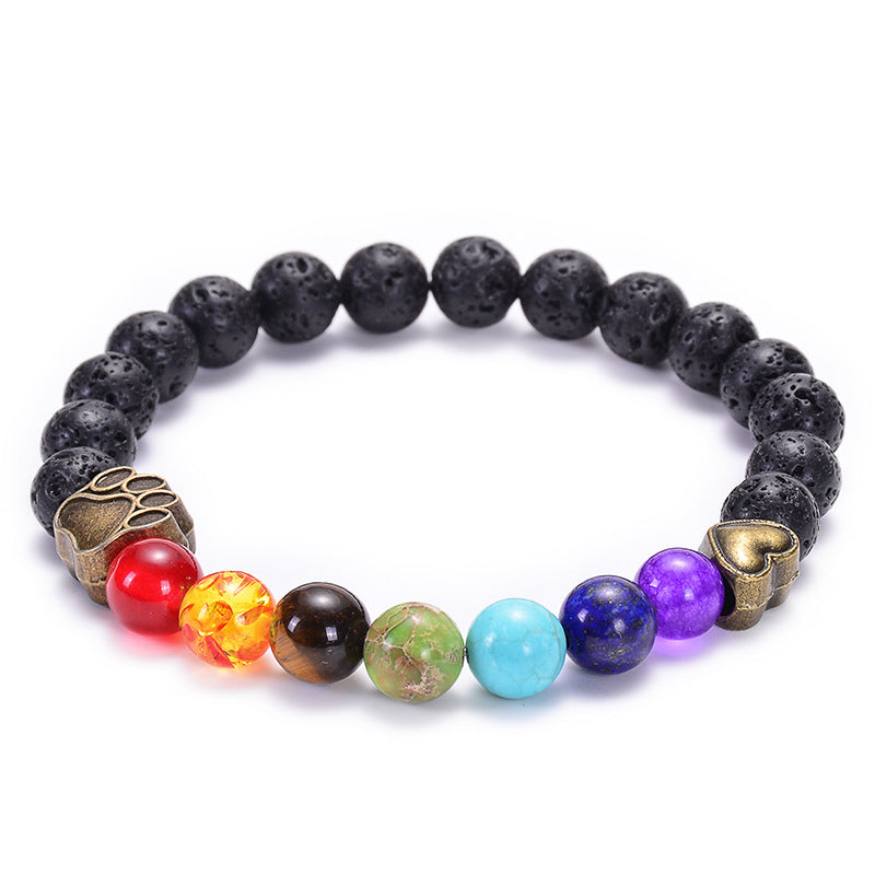 Fashion Colorful Natural Stone Beaded Bracelets