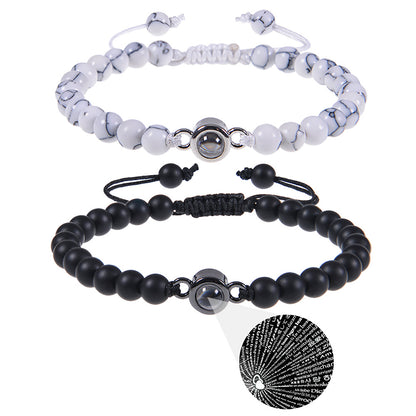 Streetwear Geometric Natural Stone Bracelets