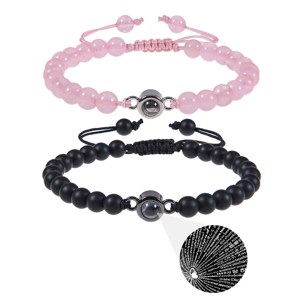 Streetwear Geometric Natural Stone Bracelets