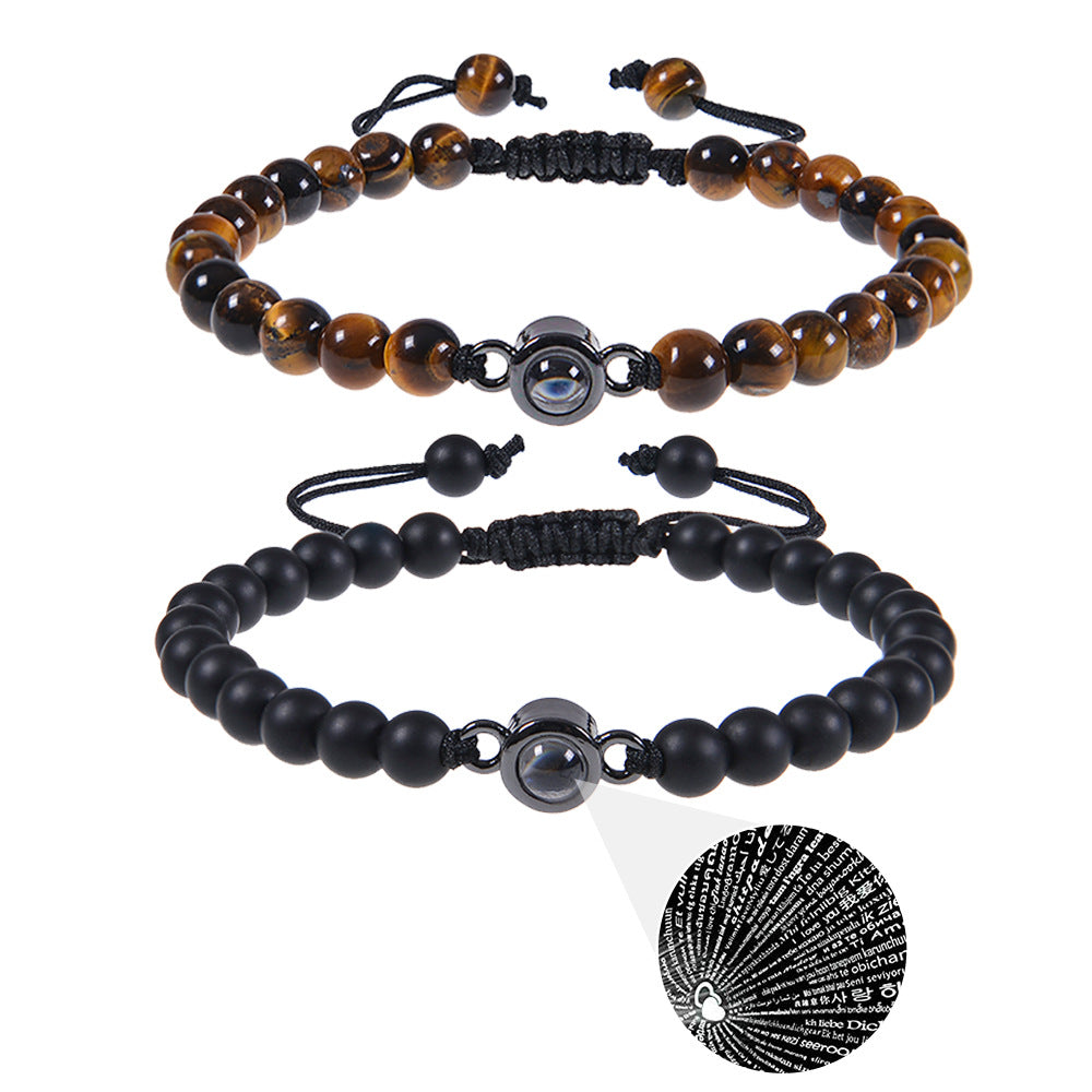 Streetwear Geometric Natural Stone Bracelets