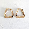 1 Pair Fashion Solid Color Copper Plating Earrings