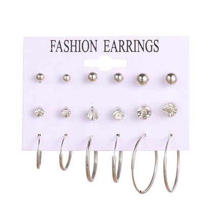 Simple Style Geometric Alloy Plating Women's Earrings