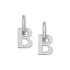 1 Pair Simple Style Letter Brass Plating Hollow Out Drop Earrings