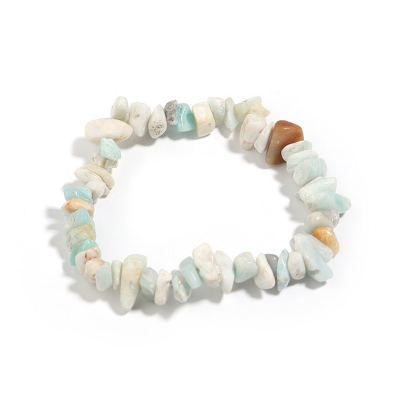 Retro Geometric Natural Stone Agate Bracelets