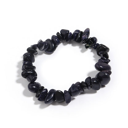 Retro Geometric Natural Stone Agate Bracelets