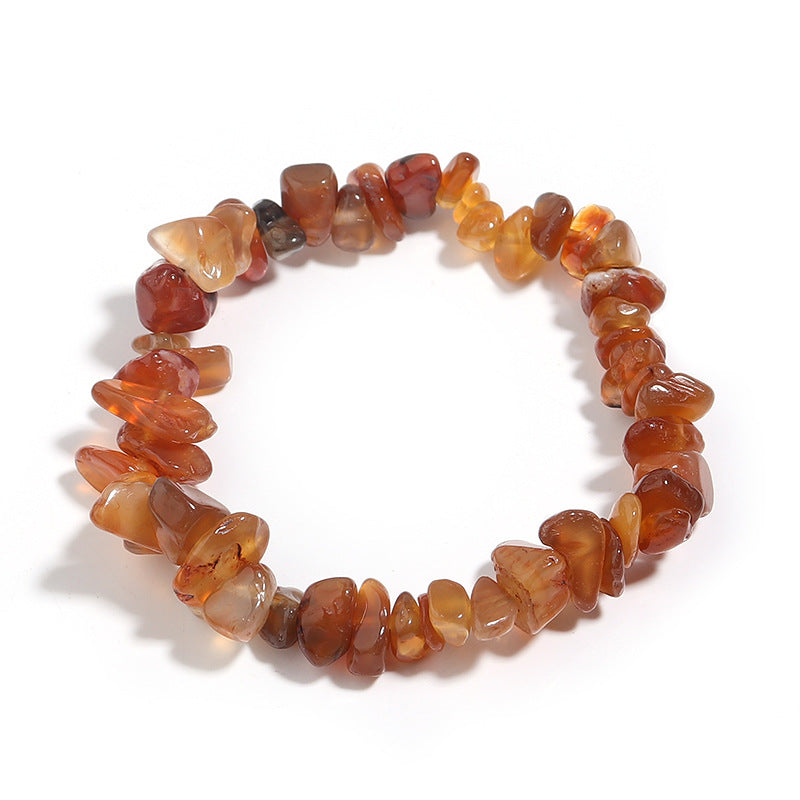 Retro Geometric Natural Stone Agate Bracelets