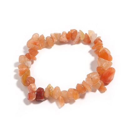 Retro Geometric Natural Stone Agate Bracelets