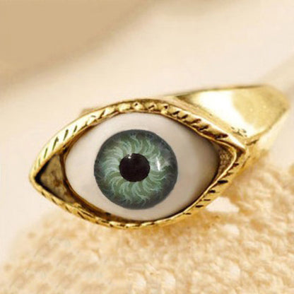 1 Piece Retro Eye Alloy Plating Women's Rings