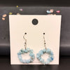 1 Pair Casual Irregular Crystal Beaded Drop Earrings