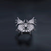 1 Piece Retro Insect Butterfly Alloy Polishing Metal Unisex Rings