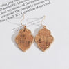 1 Pair Retro Geometric Alloy Plating Women's Drop Earrings