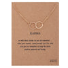 1 Piece Simple Style Infinity Alloy Plating Gold Plated Women's Pendant Necklace