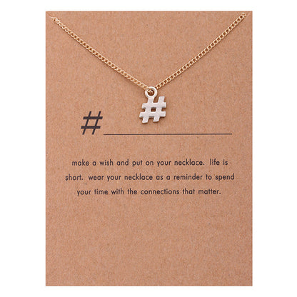 1 Piece Simple Style Infinity Alloy Plating Gold Plated Women's Pendant Necklace