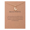 1 Piece Simple Style Infinity Alloy Plating Gold Plated Women's Pendant Necklace