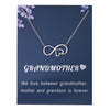 1 Piece Mama Simple Style Infinity Heart Shape Alloy Plating Hollow Out Mother's Day Women's Necklace