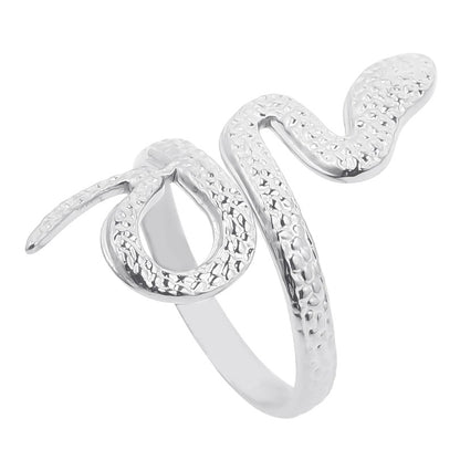 1 Piece Simple Style Snake Metal Wholesale Rings