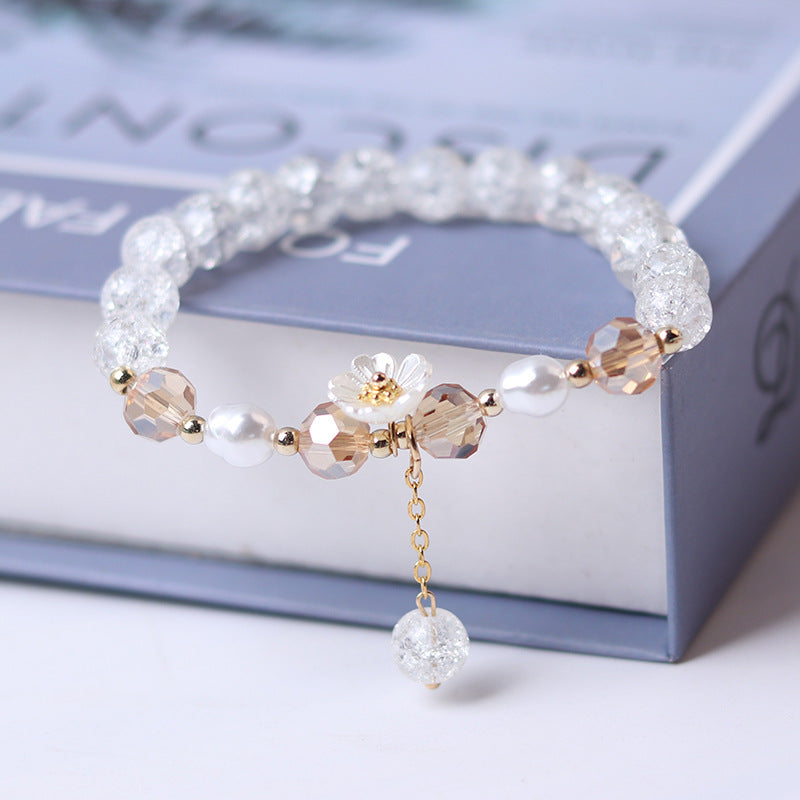 1 Piece Fashion Flower Alloy Plating Women's Bracelets