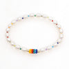 Simple Style Round Freshwater Pearl Beaded Bracelets