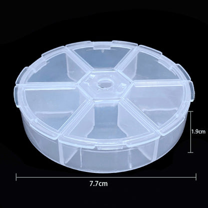 Simple Style Transparent Plastic Jewelry Boxes