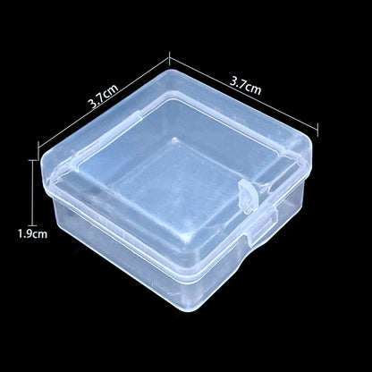 Simple Style Transparent Plastic Jewelry Boxes