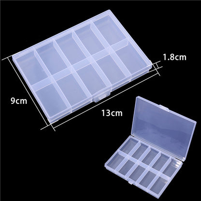 Simple Style Transparent Plastic Jewelry Boxes