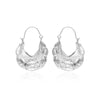 1 Pair Simple Style Leaf Solid Color Plating Zinc Alloy Earrings