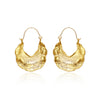 1 Pair Simple Style Leaf Solid Color Plating Zinc Alloy Earrings