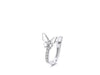 1 Piece Artistic Bow Knot Copper Plating Inlay Zircon Earrings