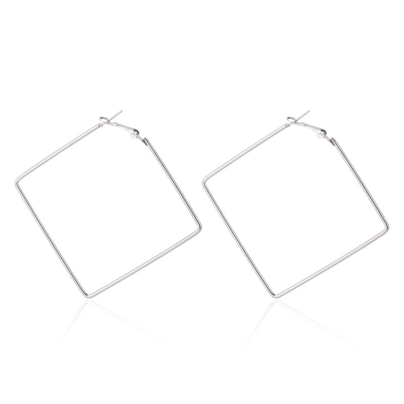 Wholesale Jewelry 1 Pair Modern Style Sun Square Moon Alloy Drop Earrings Ear Studs