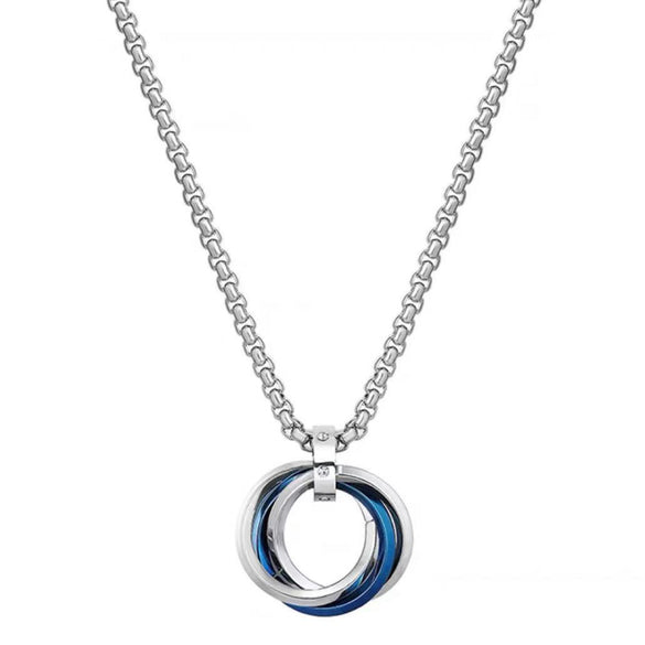 Hip-hop Round Alloy Plating Men's Pendant Necklace
