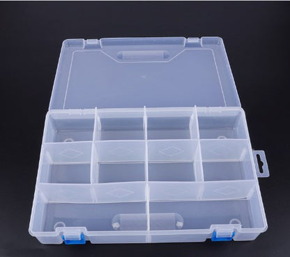 Simple Style Transparent Plastic Jewelry Boxes