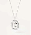 Elegant Simple Style Letter Sterling Silver Zircon Pendant Necklace In Bulk