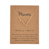 Simple Style Constellation Alloy Plating Inlay Rhinestones Women's Necklace