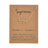 Simple Style Constellation Alloy Plating Inlay Rhinestones Women's Necklace