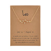 Simple Style Constellation Alloy Plating Inlay Rhinestones Women's Necklace