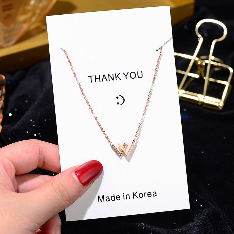 Vintage Style Doll Constellation Crown Titanium Steel Tassel Plating Pendant Necklace