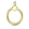 Simple Style Round Alloy Plating Gold Plated Necklace