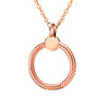 Simple Style Round Alloy Plating Gold Plated Necklace