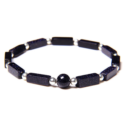 Retro Streetwear Geometric Natural Stone Bracelets