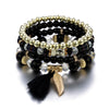 Classical Tassel Wings Glass Artificial Crystal Women's Bracelets