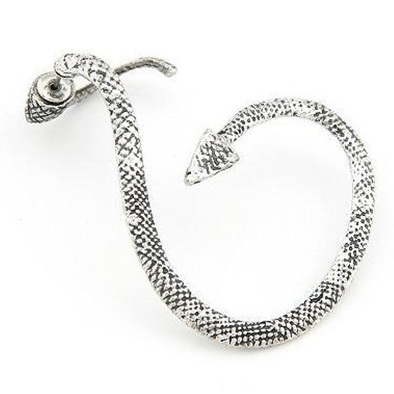 Retro Exaggerated Serpentine Winding Ear Clip Earrings Unilateral Fashion Earhook Jewelry Wholesale Gooddiy