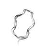 Geometric Curve Ring Joint Ring Wavy Ring Tail Ring Small Fresh Ring