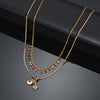 Wholesale Simple Style Star Stainless Steel Earrings Anklet Necklace