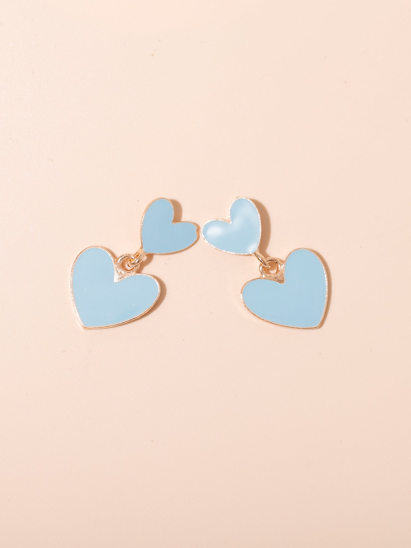 Sweet Heart Shape Alloy Women's Drop Earrings