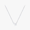 Cute Star Sterling Silver Plating Silver Plated Necklace