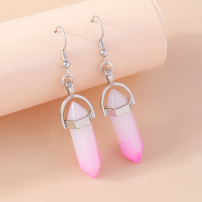 Simple Style Bullet Alloy Women's Drop Earrings