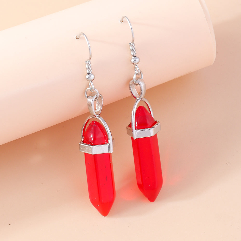 Simple Style Bullet Alloy Women's Drop Earrings