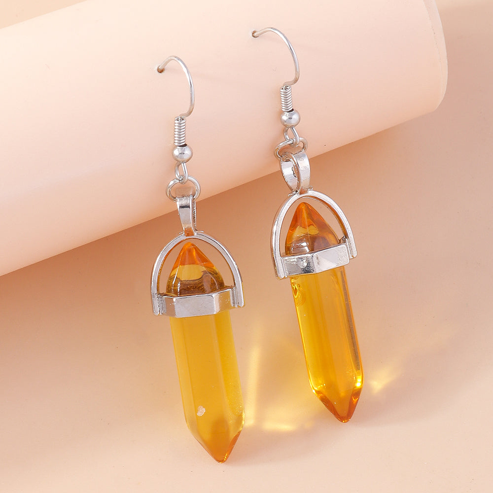 Simple Style Bullet Alloy Women's Drop Earrings