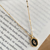 Simple Style Heart Shape Flower Alloy Pearl Plating Inlay Shell Zircon Women's Pendant Necklace