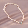 Modern Style Irregular Artificial Pearl Copper Plating Bracelets Necklace